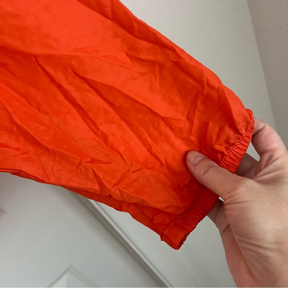 Patagonia Windbreaker Jacket Orange Large Lightweight Gorpcore - Picture 5 of 10